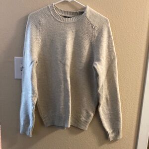 Banana Republic Tan Crewneck Sweater Soft Knit